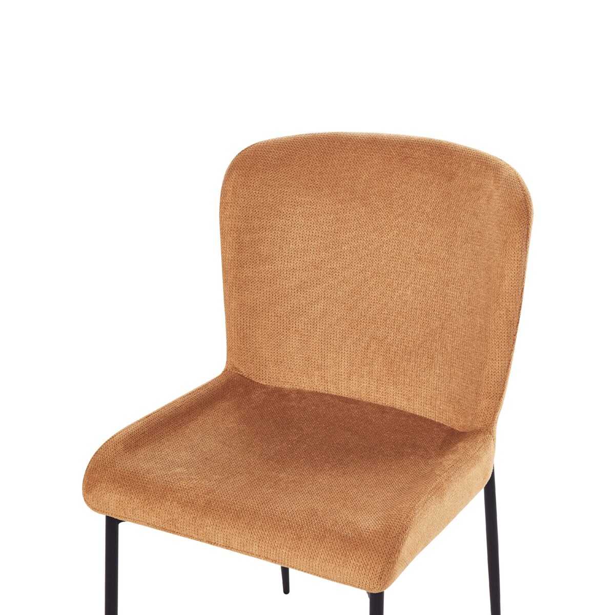 Zestaw 2 krzeseł do jadalni pomarańczowy ADA