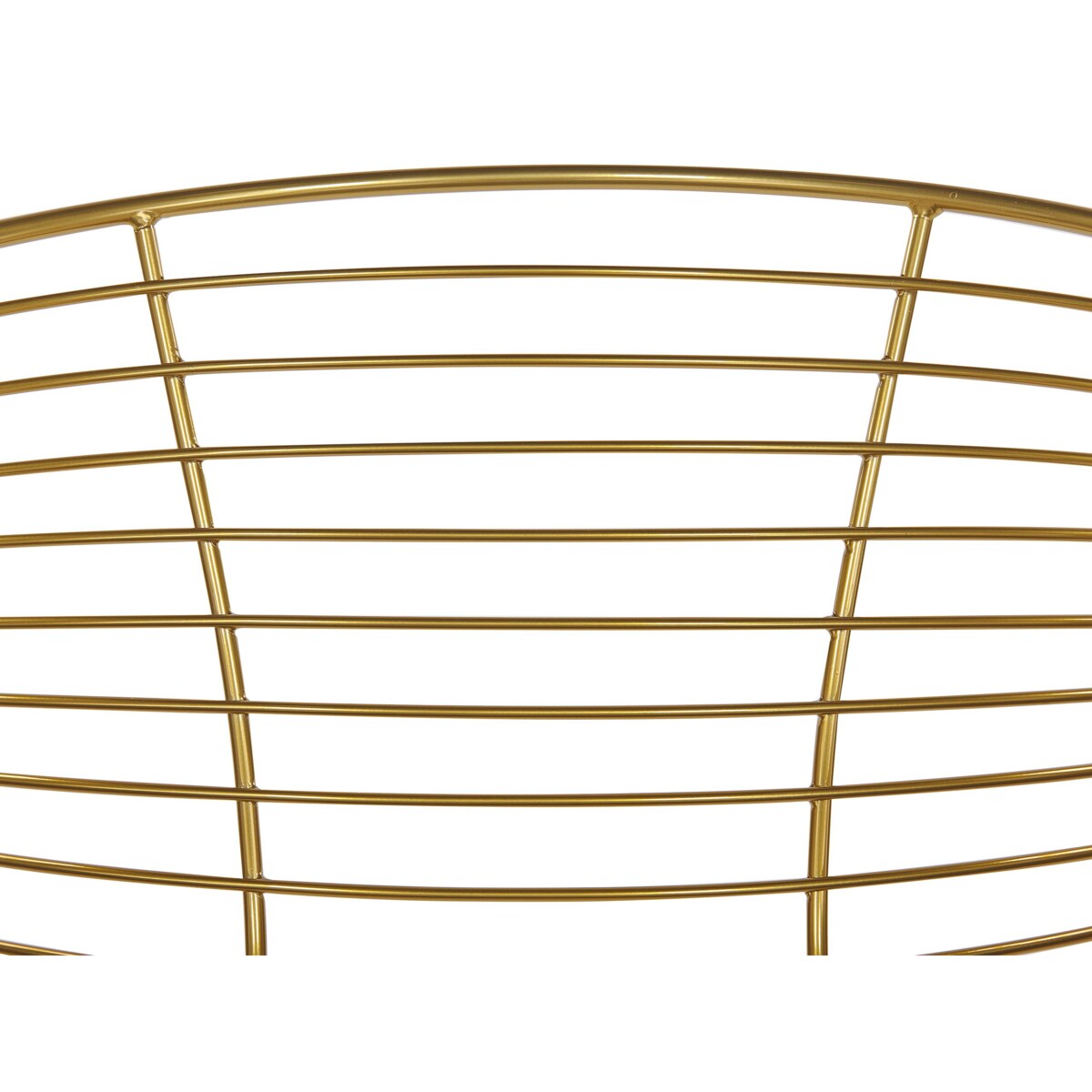 Zestaw 2 krzeseł do jadalni złoty HOBACK