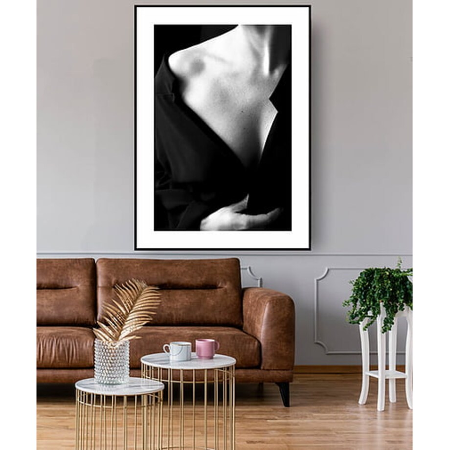 Poster Story, Plakat, Obraz - Kobieta w Czerni, wymiary 21 x 30 cm