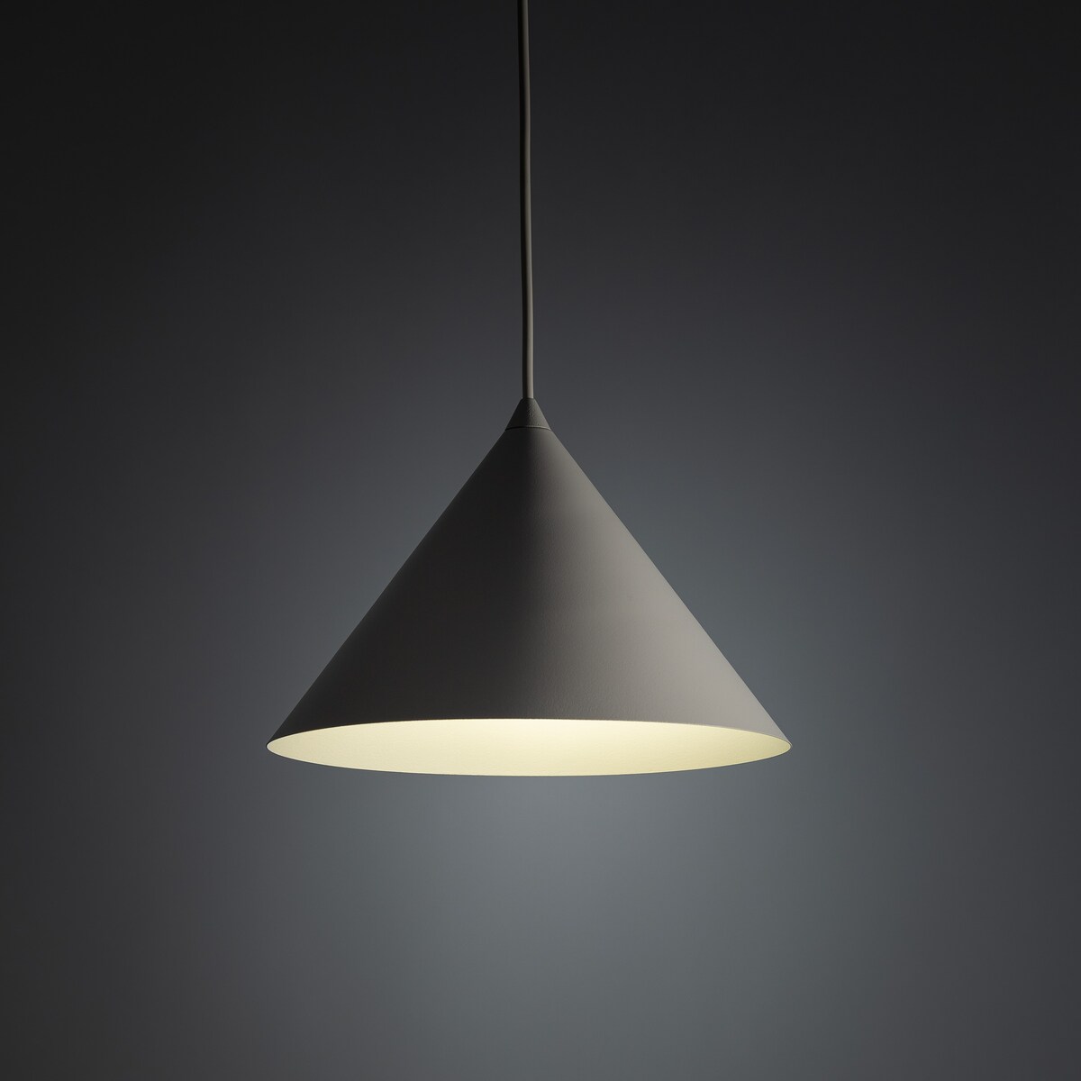 Lampa wisząca TK Lighting CONO M kaszmir/beż E27 regulowana wysokość do 155 cm