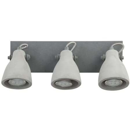 Lampa ścienna 3-punktowa betonowa szara MISTAGO