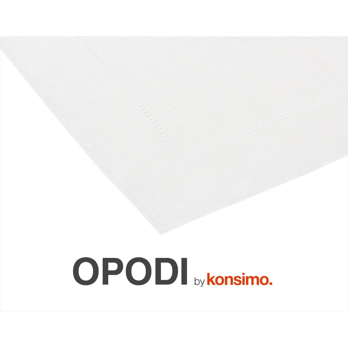 Konsimo OPODI Obrus, biały