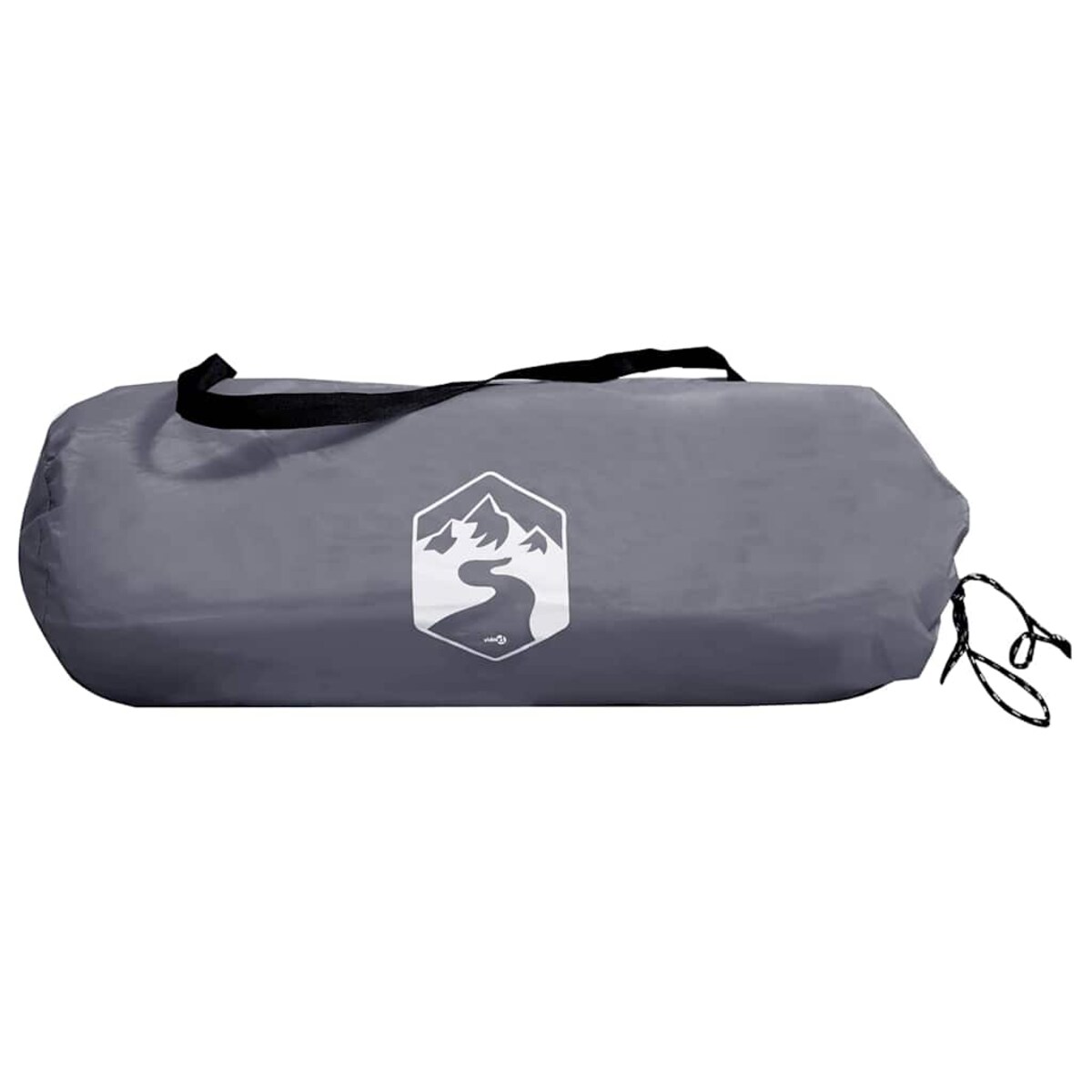 vidaXL Namiot z dachem Inny Szary i czarny 236 x 150 x 136 cm