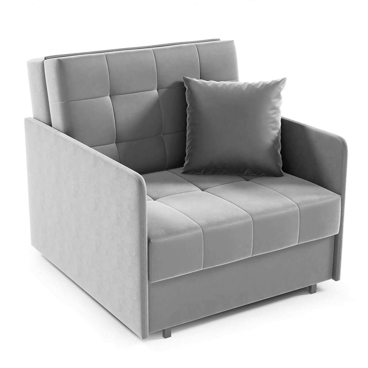 Sofa fotel rozkładany Amerykanka York I pikowana tkanina Kronos 53