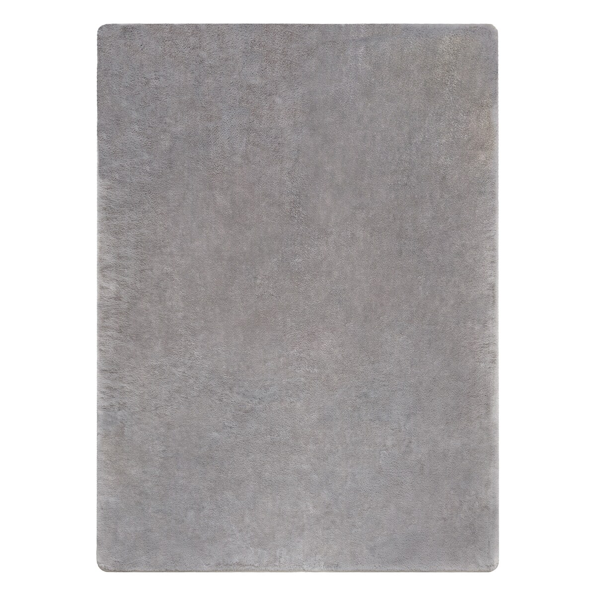 Dywan POSH Shaggy szary gruby, pluszowy, 160x220 cm