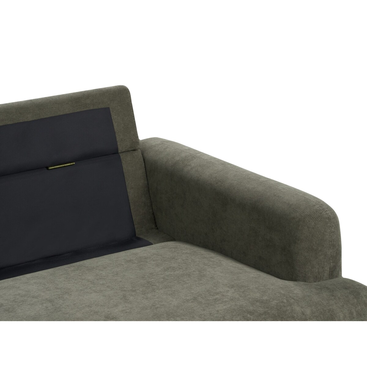 Sofa TUVE Sztruks Ciemnozielony dla 2 osób