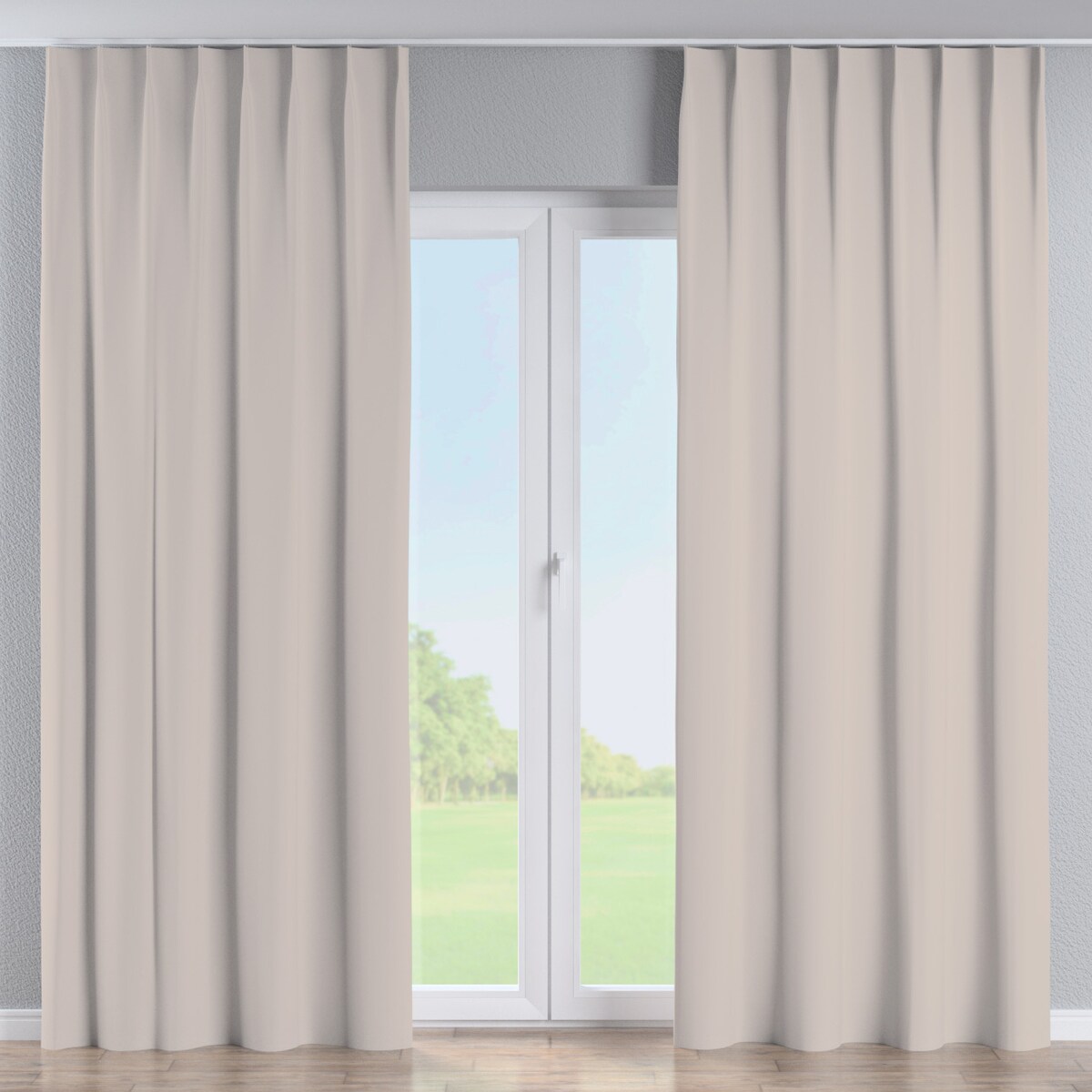 Zasłona na haczykach flex pojedynczych 130x245 kaszmirowy