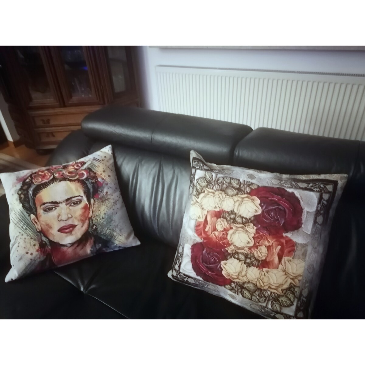 Poszewka Na Poduszkę Jasiek 45X45 Cm Żakardowa Dekoracyjna Ozdobna Frida