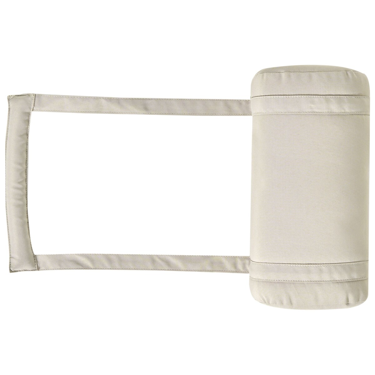 Poduszka na leżak ogrodowy BRESCIA PREMIUM 180 x 60 cm Beżowoszary