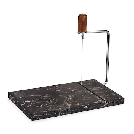 Deska do krojenia sera z gilotyną 24x21 cm TAGLIERE antracyt