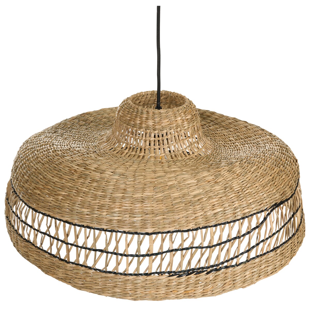 Lampa wisząca CUVO Plecionka Naturalny