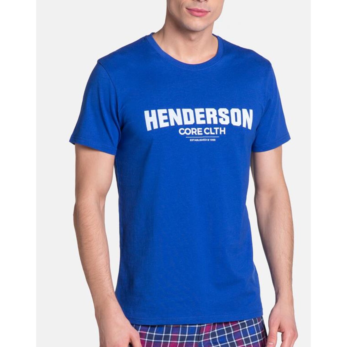 Piżama Lid 38874-55X Niebieska Niebieski, XXL