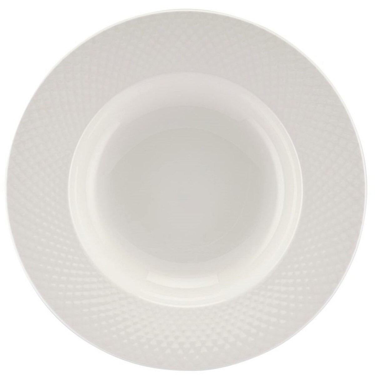 VILLA ITALIA Serwis obiadowy porcelanowy na 6 osób BARI WHITE