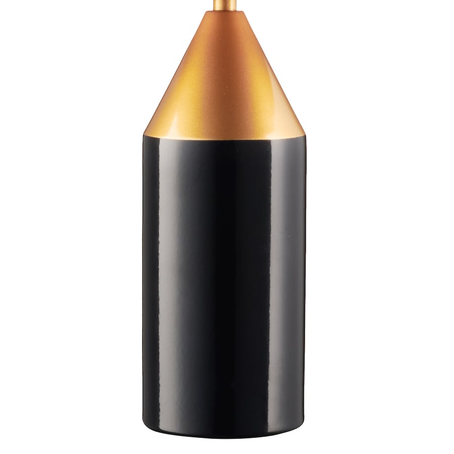 Stołowa lampa grzyb Belfugo MT1233-280 Step do salonu art deco czarna złota