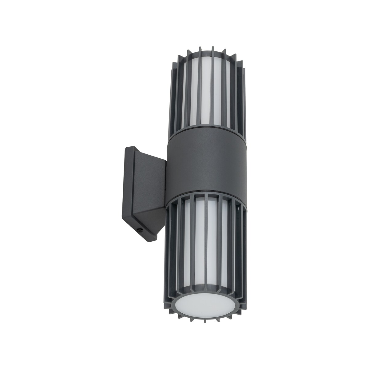 Kinkiet zewnętrzny TK Lighting RIBO GRAY IP54 2xE27 szary, nowoczesna lampa elewacyjna na taras i wejście