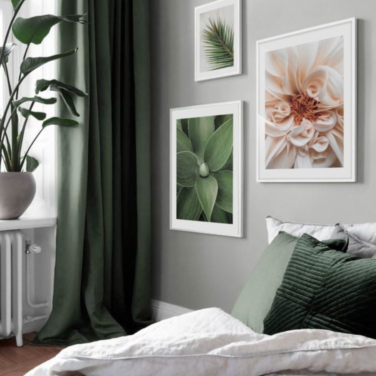 Poster Story, Plakat, Obraz - Zielona Gałązka Iglasta, wymiary 50 x 70 cm