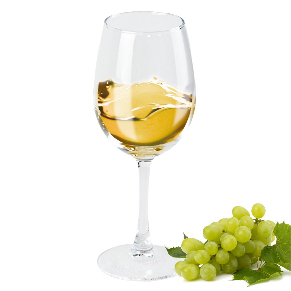 6X Kieliszki Do Wina Szampana Szklanki Eleganckie Szklane 350 Ml Zestaw