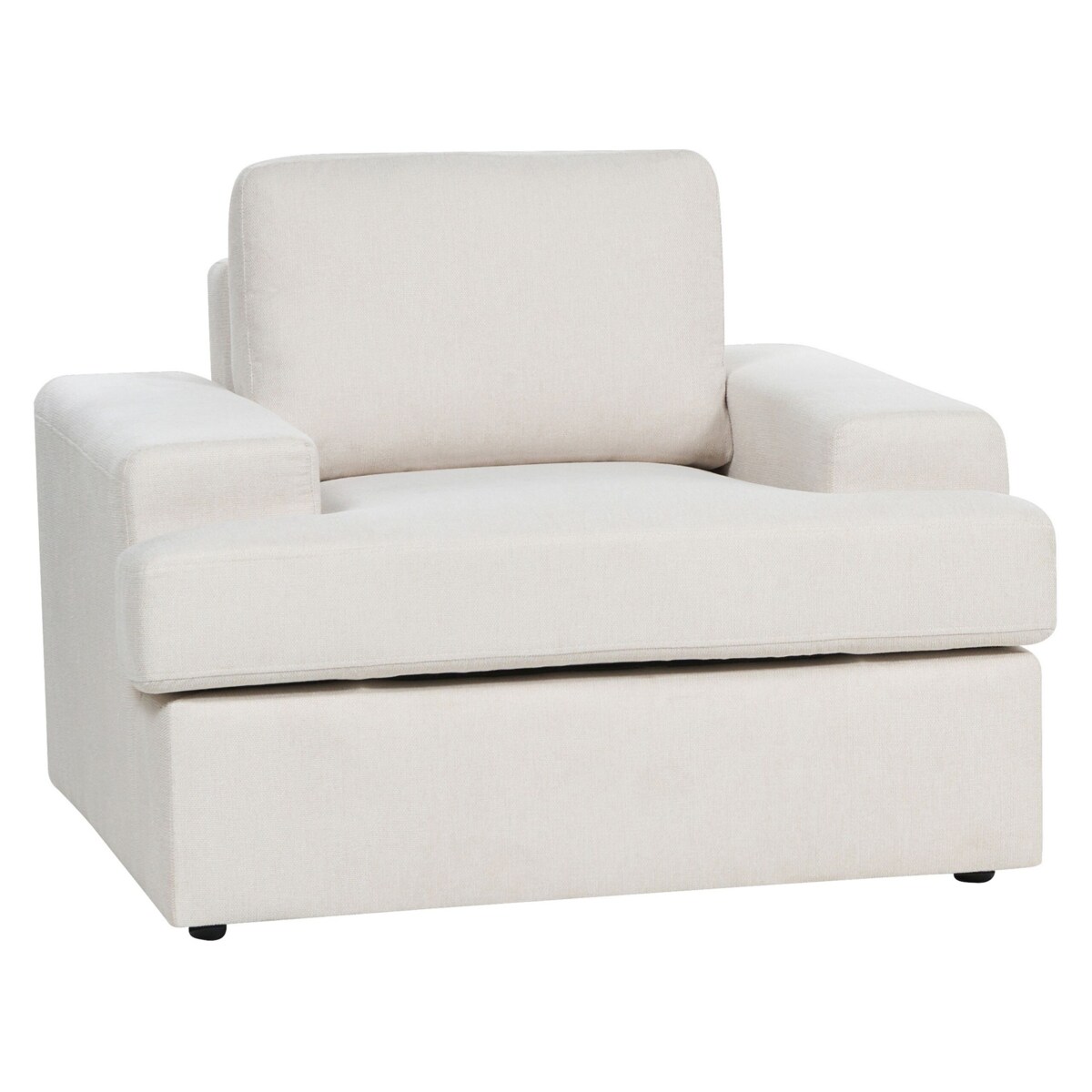 Komplet wypoczynkowy 5-osobowy jasnobeżowy ALLA