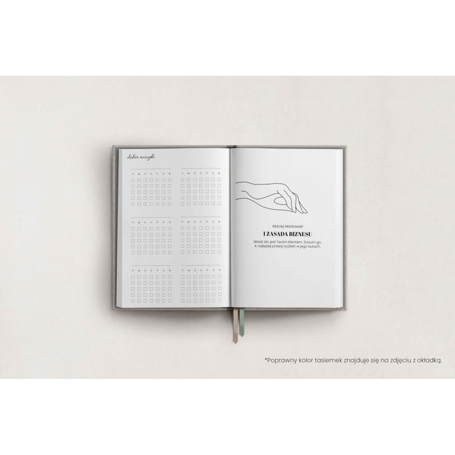 Organizer BIZNESOWY. Vintage Rose