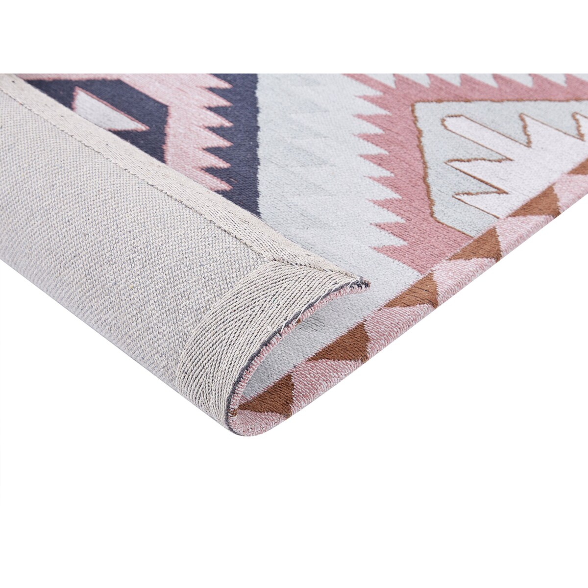 Dywan bawełniany 80 x 300 cm wielokolorowy BESLER