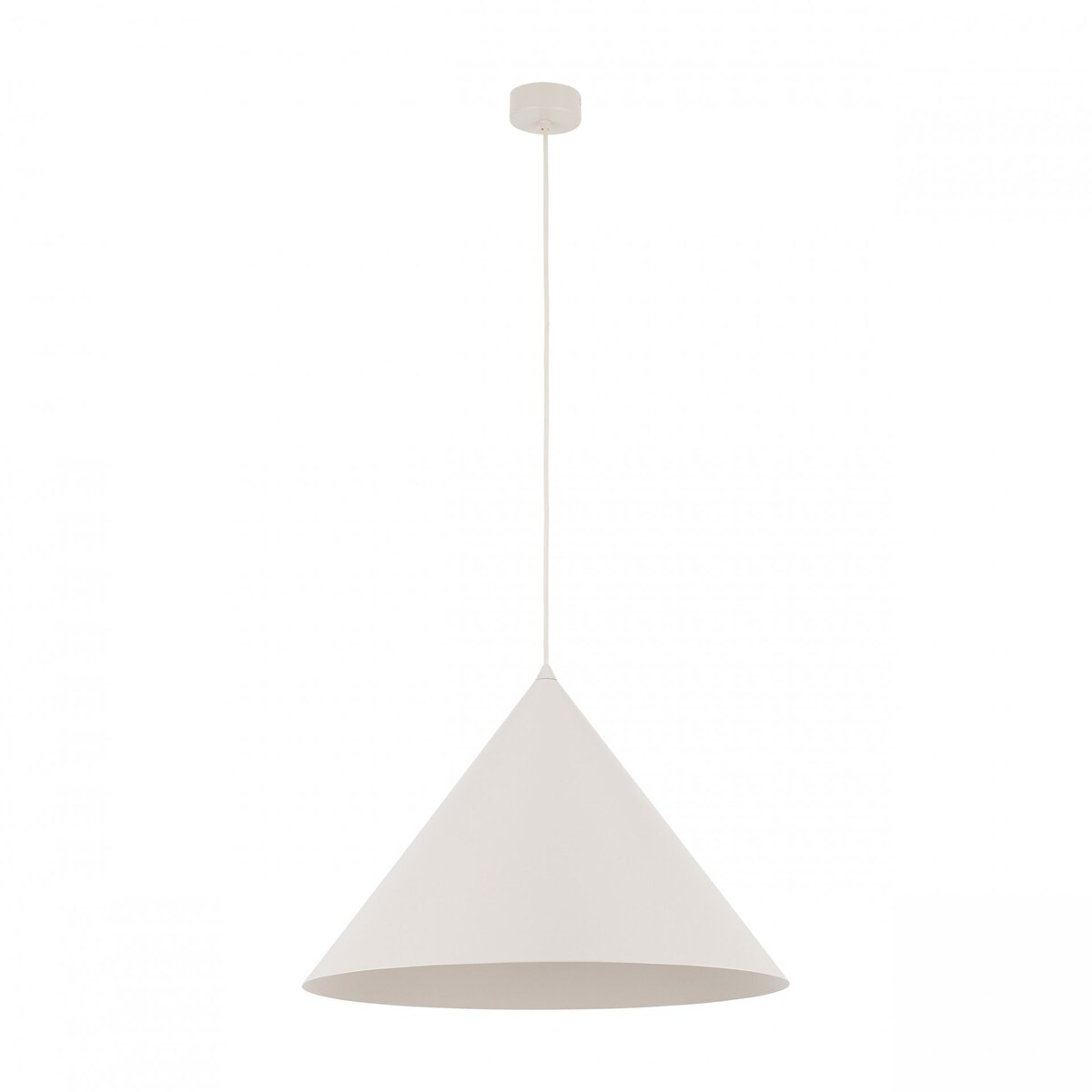 Lampa wisząca TK Lighting CONO XL kaszmir 50 cm E27 regulowana wysokość do 170 cm nowoczesna do salonu i jadalni