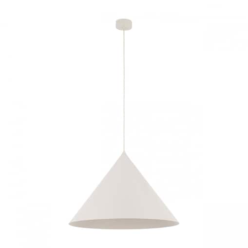 Lampa wisząca TK Lighting CONO XL kaszmir 50 cm E27 regulowana wysokość do 170 cm nowoczesna do salonu i jadalni