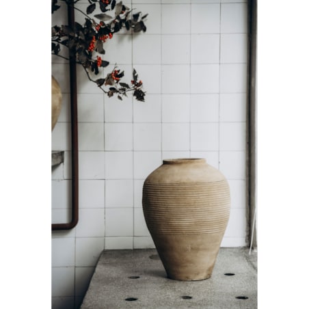 Wazon z terakoty MAYA, W: 50 cm