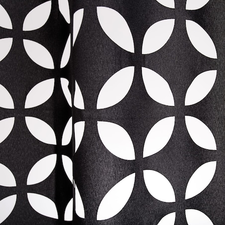 Zasłona "4leaves" wycinana laserowo 140x250 cm na przelotki