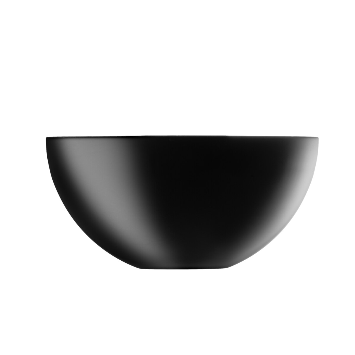 Czarna miska ze stali, Ø 19 cm