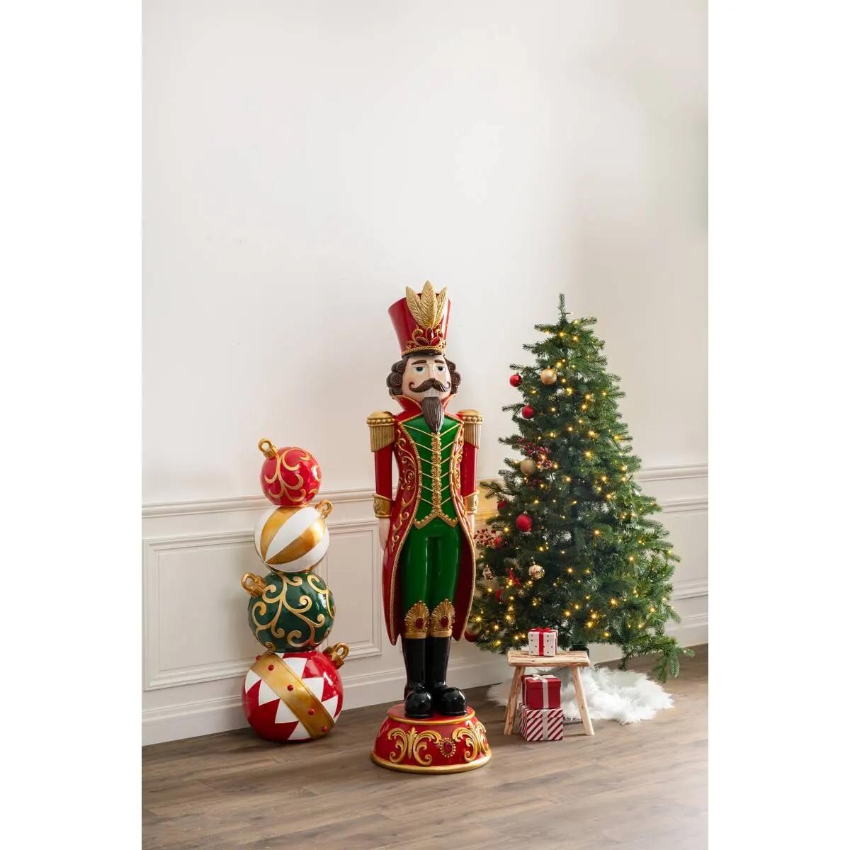 Duży Dziadek do Orzechów kolorowy 183 cm