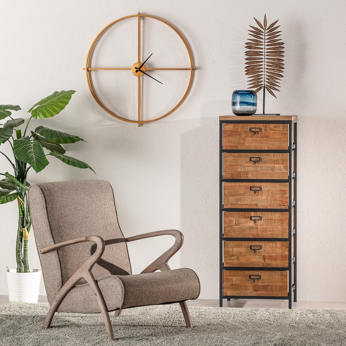 Zegar Greenwich 75cm, 75 cm