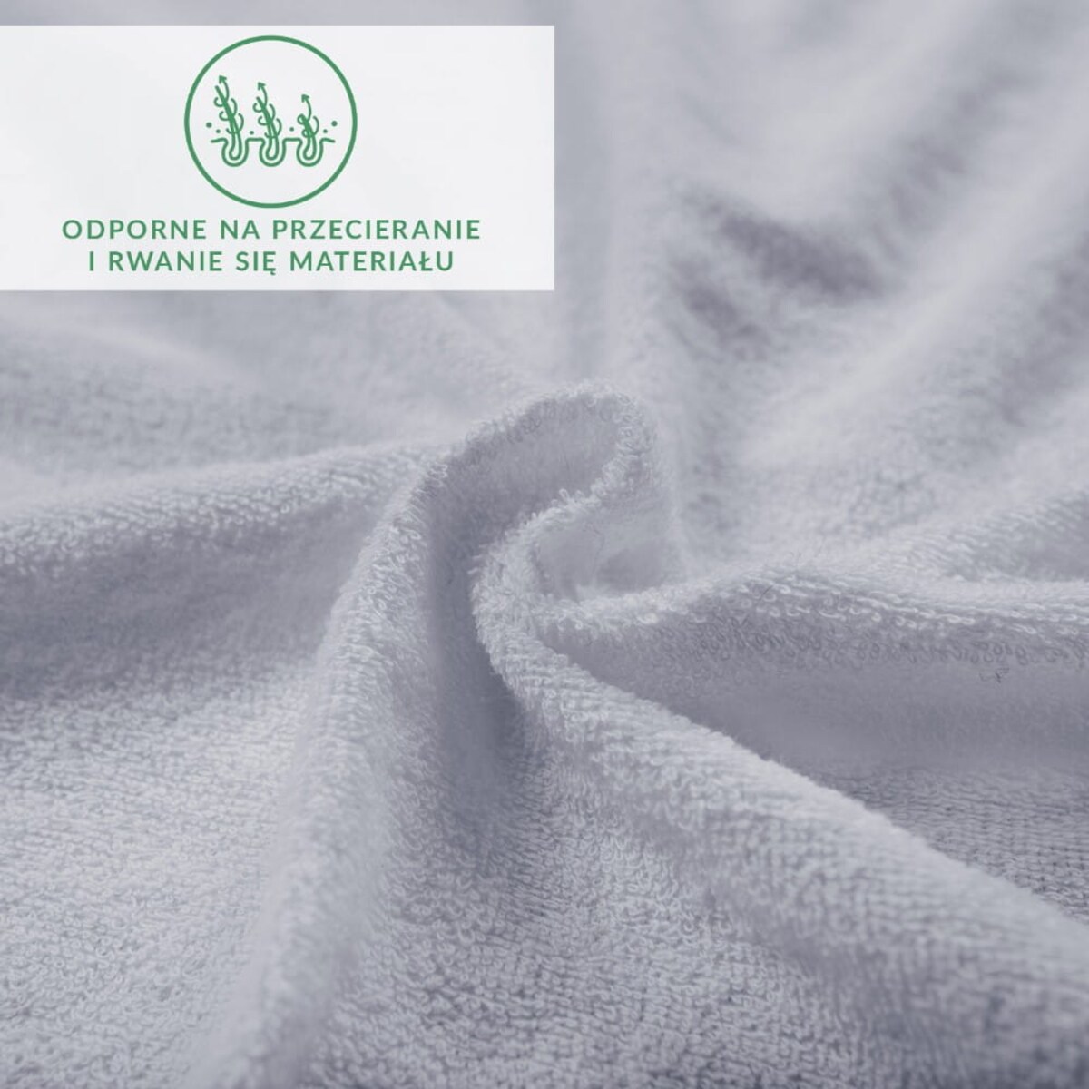 Prześcieradło z bawełny frotte z gumką 120x200 kolor popiel