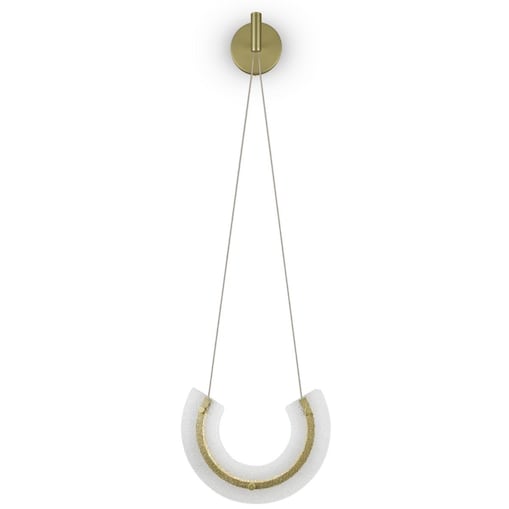 Kinkiet wiszący Maya P091WL-L18G3K Maytoni LED 10W 3000K modern złoty