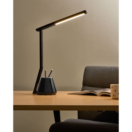 Lampa biurkowa LED DENEB Ze ściemniaczem Czarny
