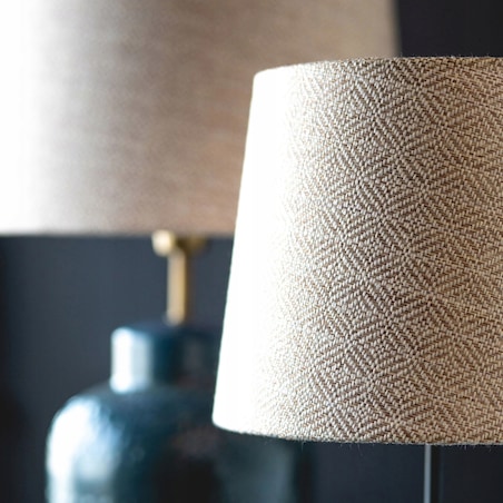 ABAŻUR NA ŻARÓWKĘ KLOSZ DUŻY 35cm E27 E14 DO LAMPY STOJĄCEJ WISZĄCEJ SZARY