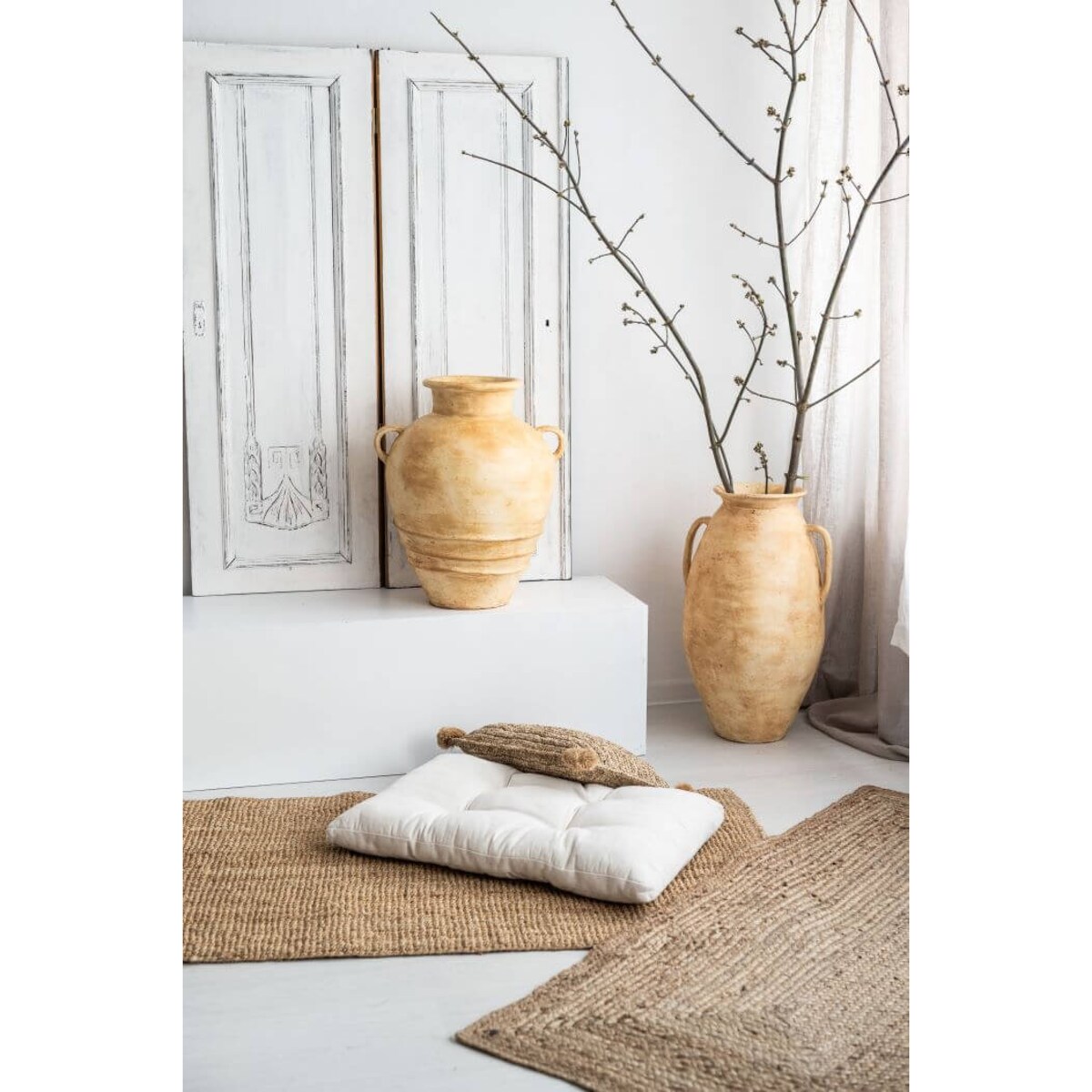 WAZON Z TERRAKOTY BRAWO ŻÓŁTY