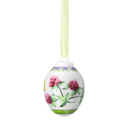 Jajko porcelanowe "Koniczyna" 4,5 cm