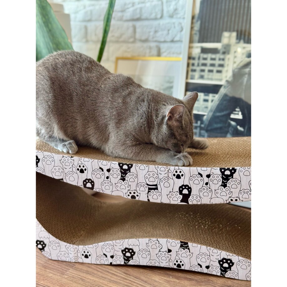 Drapak dla kota TEKTUROWY ekologiczny