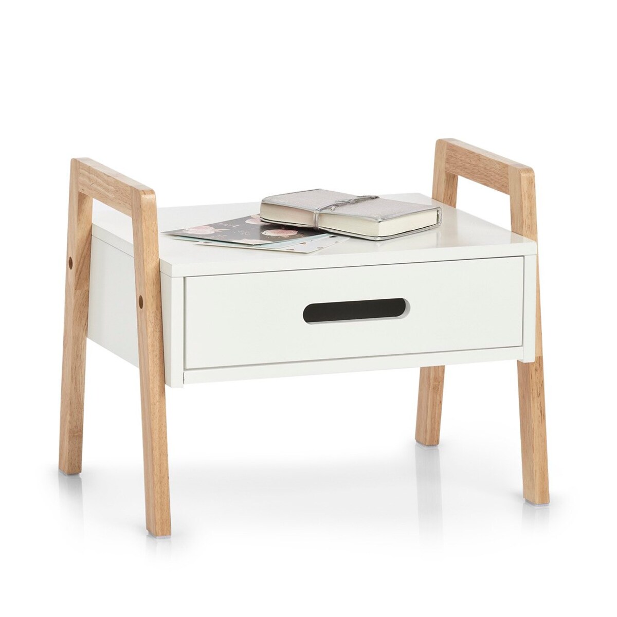 Stojak z półką i szufladką, 40 x 30 x 33 cm, ZELLER