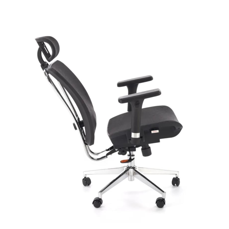 Fotel biurowy VIXEN czarny ergonomiczny