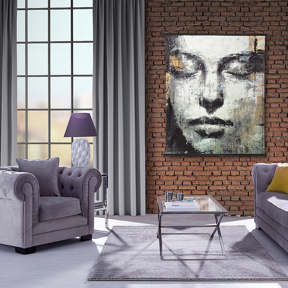 Kakemono Misaki 124x148cm, 124 x 1,5 x 148 cm