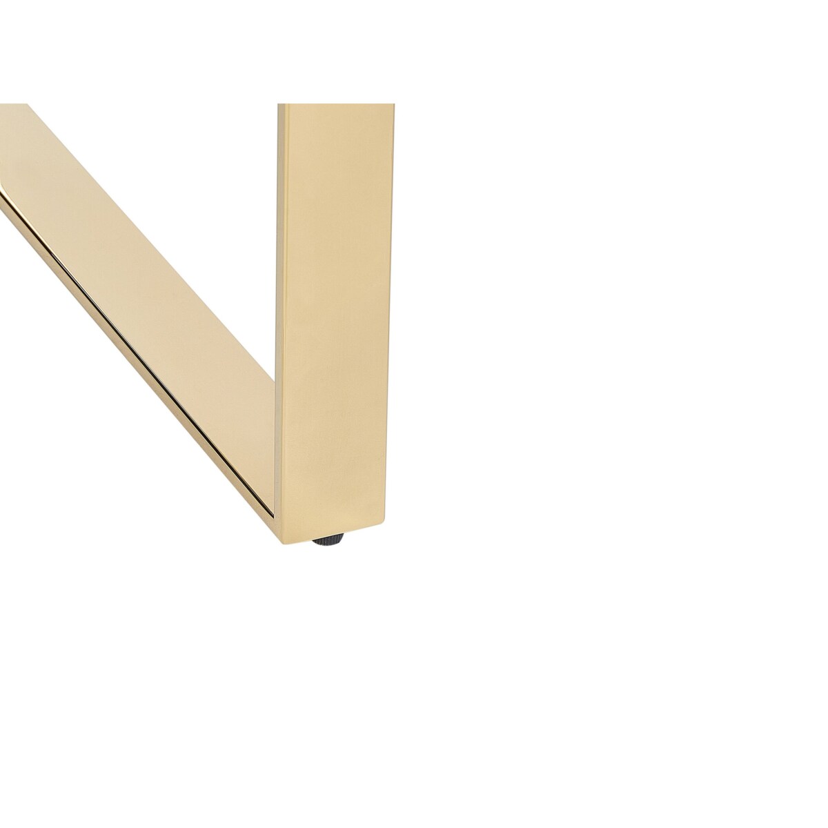 Stolik kawowy TILON Szkło hartowane Złoty