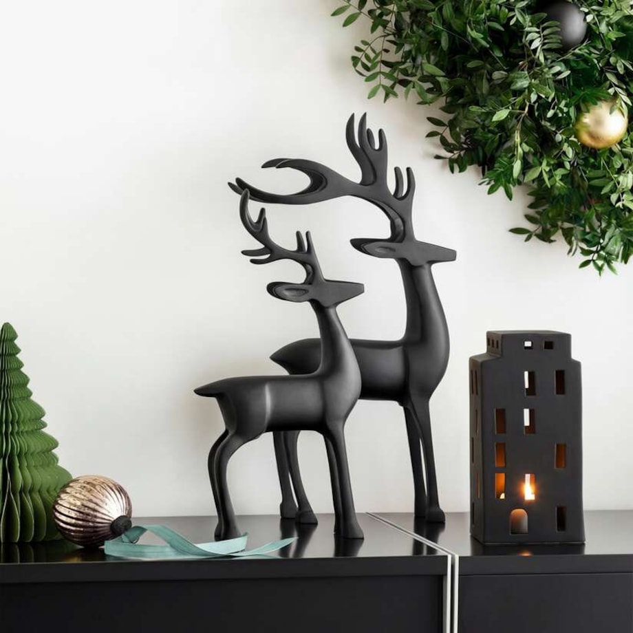 Figurka Renifer Christmas Chic Villeroy & Boch czarna