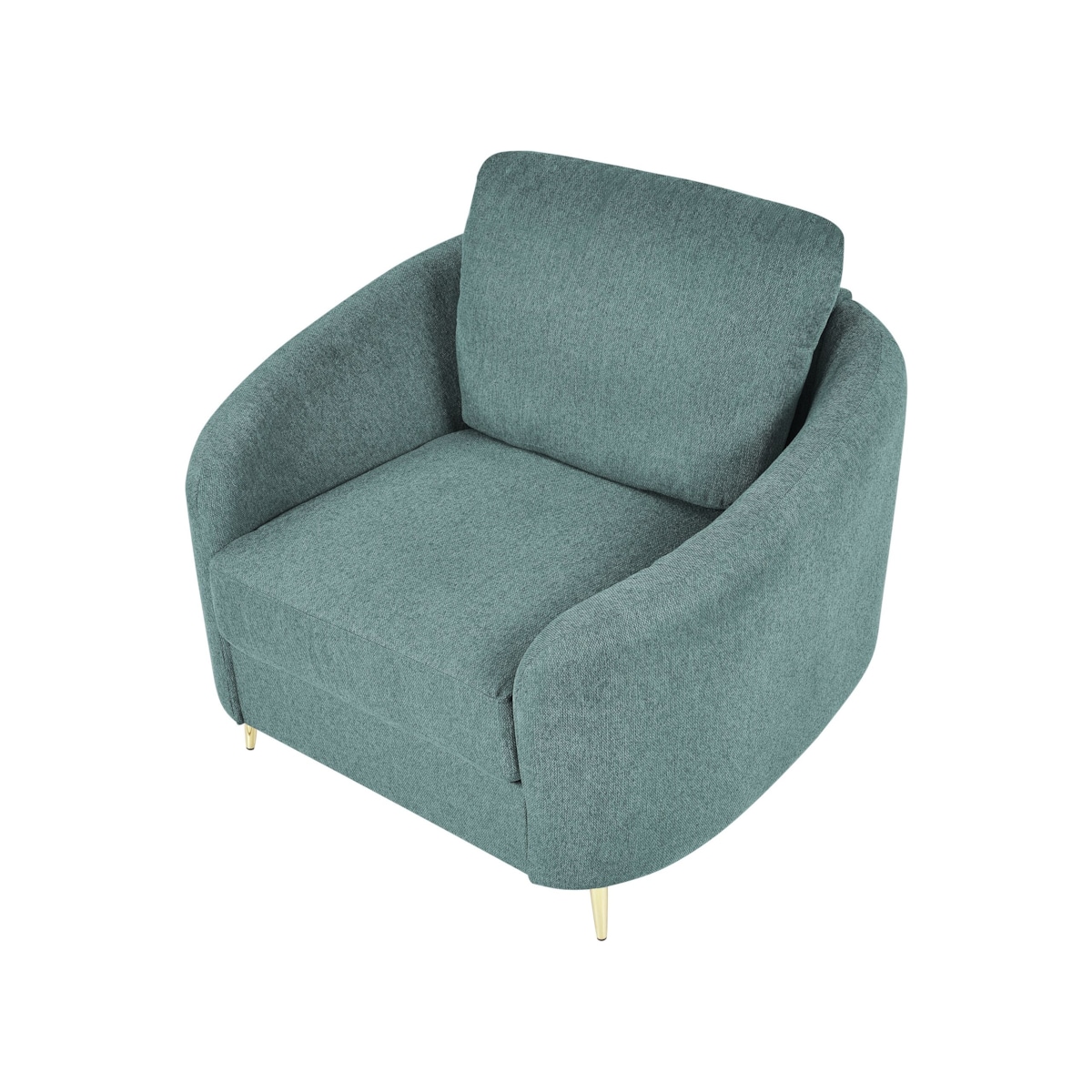 Komplet wypoczynkowy 6-osobowy zielony TROSA