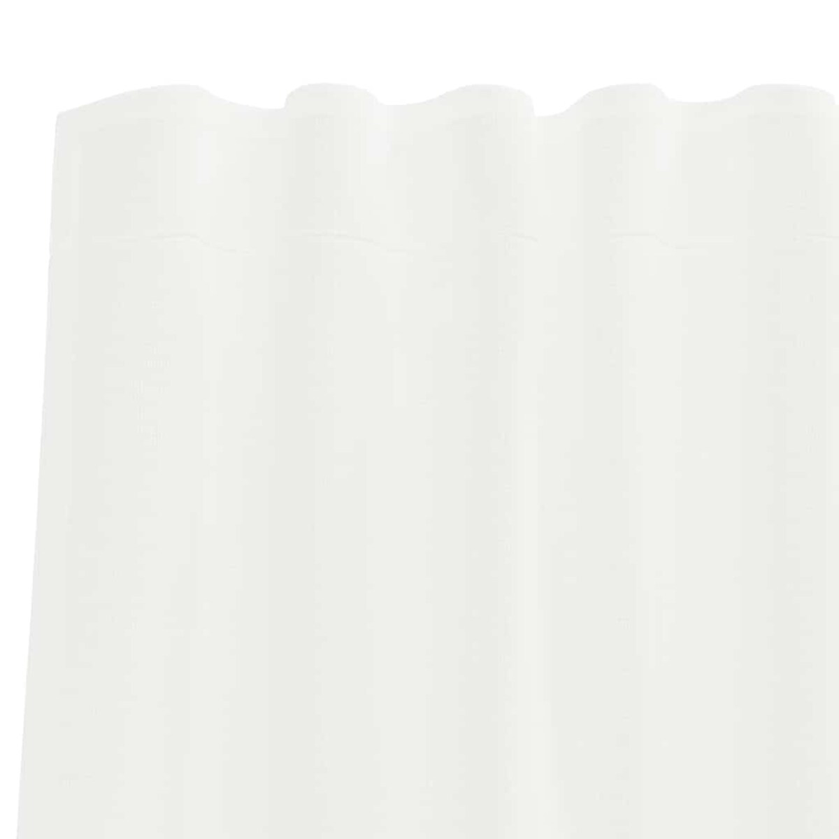 vidaXL Zasłony woalowe z kieszeniami na drążek 2 szt. białe