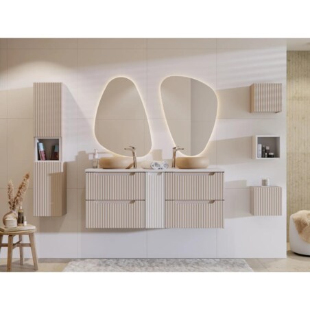 Szafka pod umywalkę NOVA CASHMERE 82-60-2S 60cm kaszmirowa