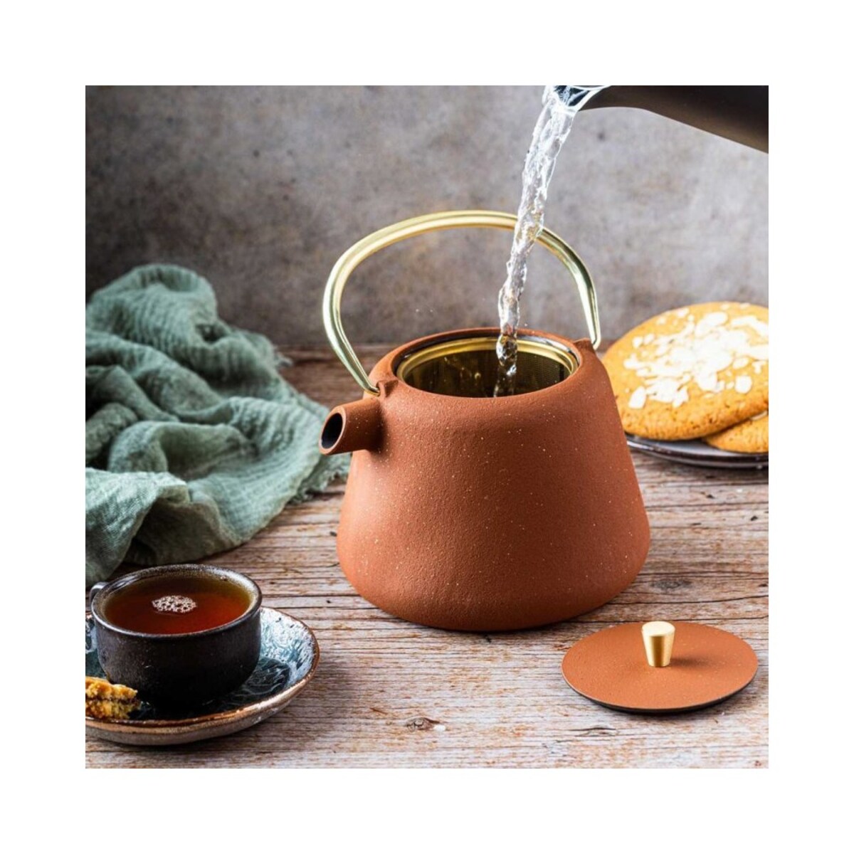 Kinghoff zaparzacz 1l z filtrem KH1934