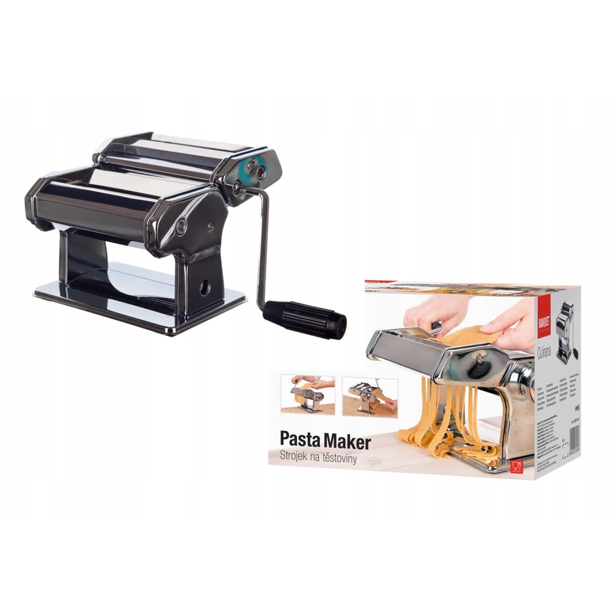 MASZYNKA RĘCZNA krajalnica do MAKARONU LASAGNE CIASTA pierogów banquet