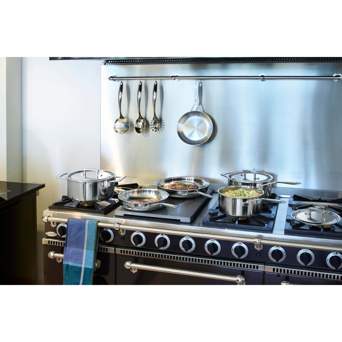 Garnek niski Demeyere Industry 5 - 5.2 ltr