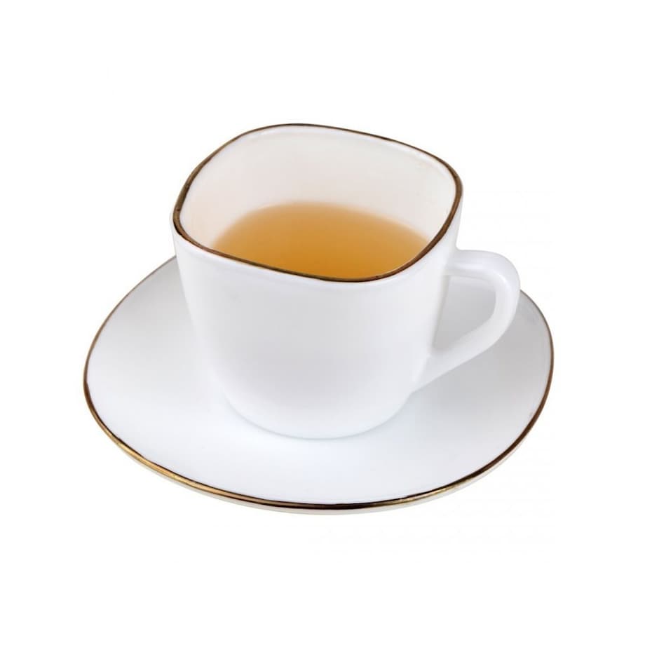 Kinghoff zestaw kawowy 6 filiżanek ze spodeczkami Opal 62396